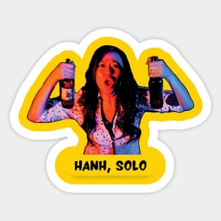 Hanh, Solo Front & Back Style Sticker